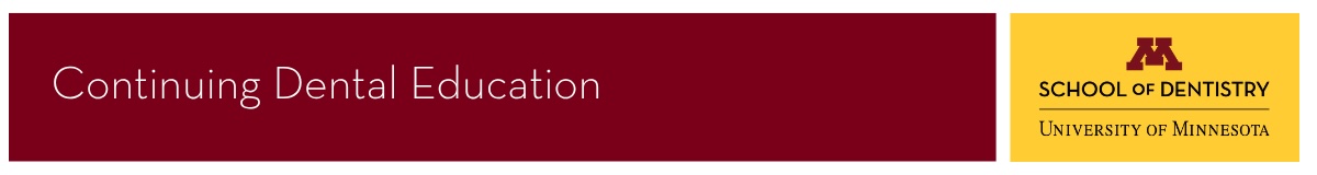 Continuing Dental Education banner